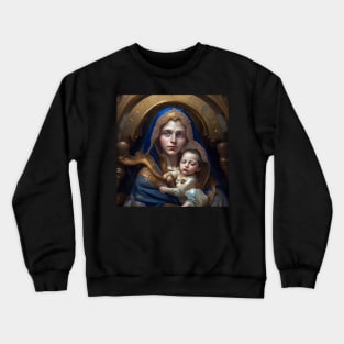 Madonna and Child Crewneck Sweatshirt